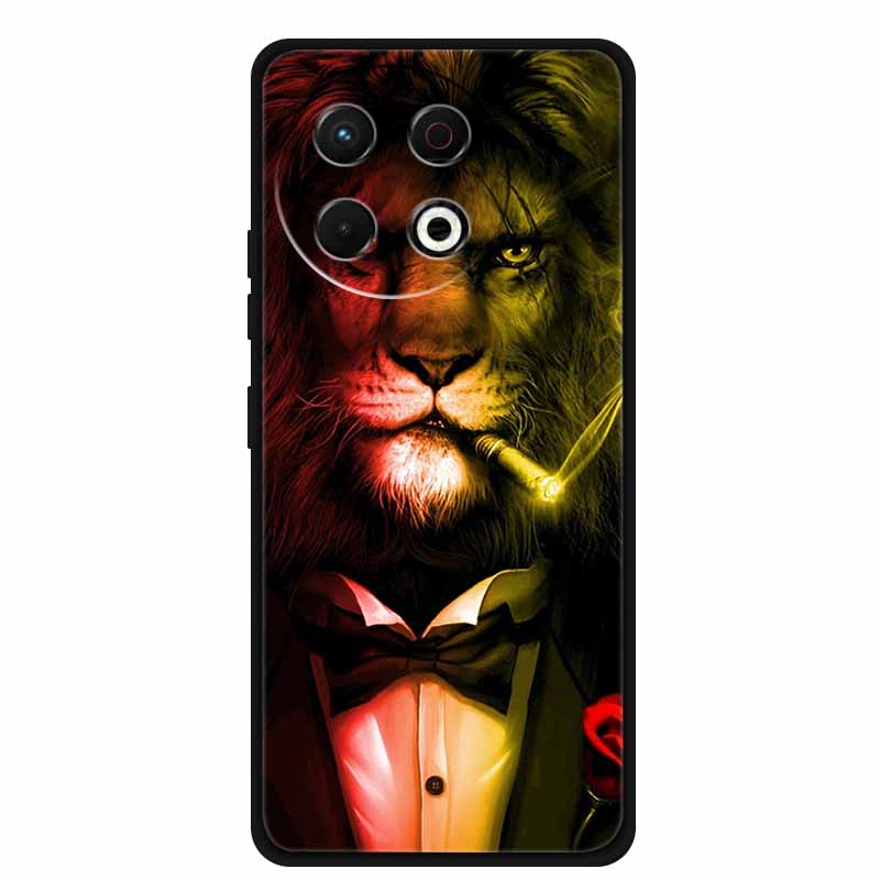 Чехол для Tecno Spark 30 Pro 4G Spark30 Pro Coque Черный Силиконовый Мягкий Задний Чехол Чехол для Телефона Tecno Spark 30 Pro 30Pro Сумка