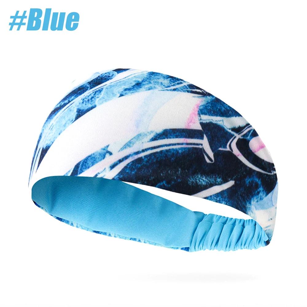 1 шт., повязка на голову для мужчин и женщин, спортивная повязка на голову для бега, тренировок, эластичная влагоотводящая повязка