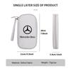 wlfx3 For Benz Portable Digital Storage Bag Organizer Phone Charging Data Cable Storage Bag CITAN VITO SPRINTER CLS SLK Sport ML C200