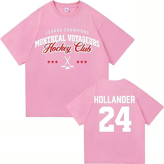 24 Футболка Hollander Мода МужчиныЖенщины ТВ Нагретая Соперничество Илья Розанов 81 Футболка Футболки Ретро Принт Короткий Рукав Свободный