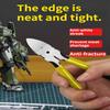 Mini Flush Cutter Pliers – Sharp Spring-Loaded Diagonal Wire Cutters for Crafts, Jewelry Making and Cable Trimming