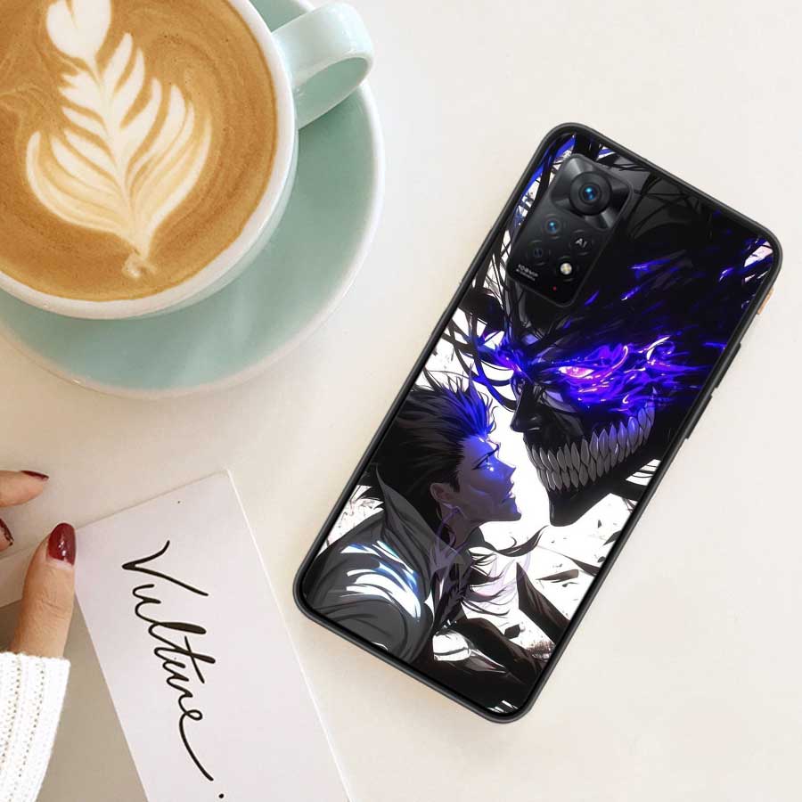 Чехол для телефона Bleach Айзен Сосуке для Xiaomi Redmi Note 12 Plus 12S 11 11T Pro 5G 11E 11S 4G 10 10S 9 9S 9T 8 8T 7 Обложка Shell Coq