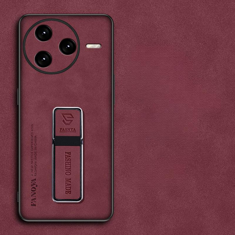 Для Redmi K80 Pro K 80 Skinsheep кожаный чехол для камеры противоударный бронированный чехол для Xiaomi Redmi K80Pro матовый бампер магнитный держатель подставка защитный чехол