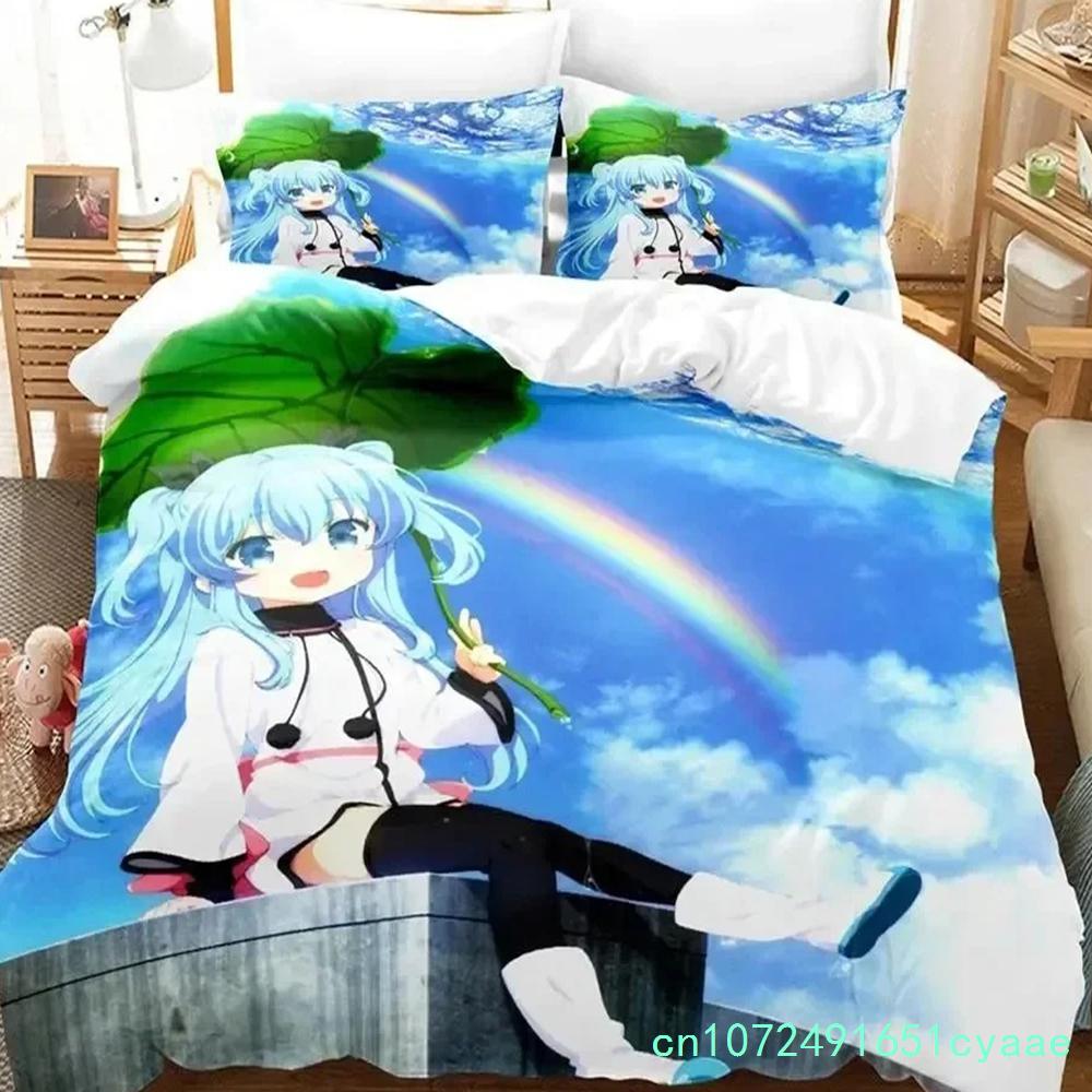 Аниме Sora No Method Celestial Method Комплект постельного белья для мальчиков и девочек Twin Queen Size Пододеяльник Наволочка Кровать для детей и взрослых