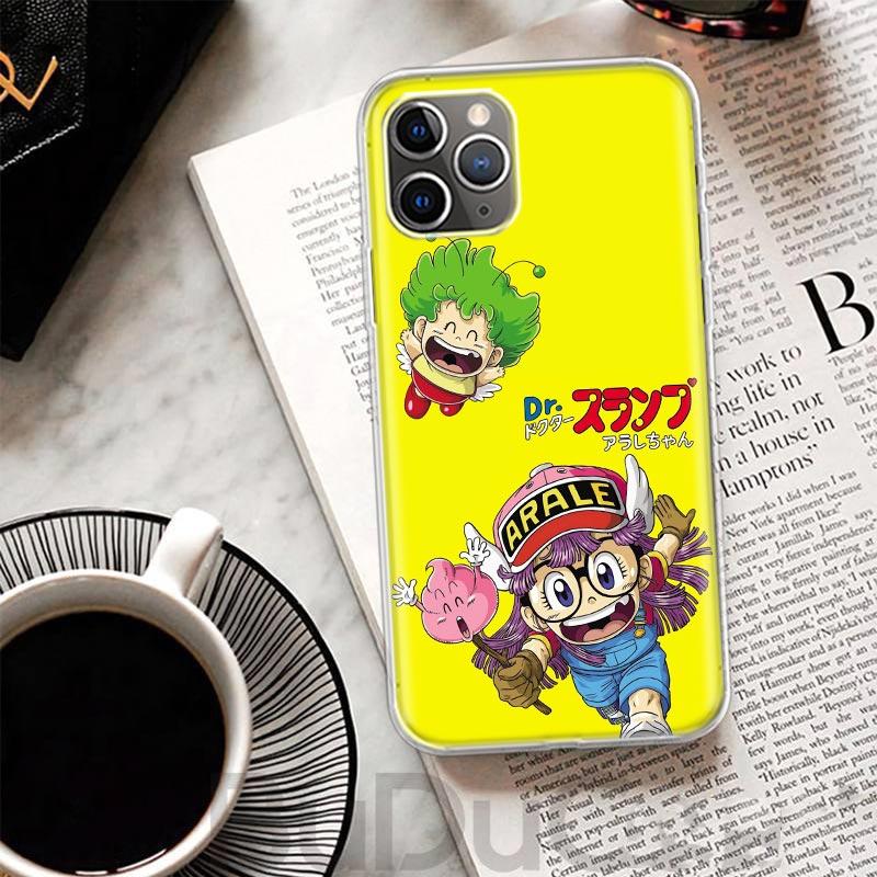 Чехол Arale Dr Slump для iPhone 17 Air 16 16E 15 Pro Max 14 Plus 13 Mini Чехол для телефона 12 11 7 8 SE Индивидуальная печать Корпус 16 15 Pr