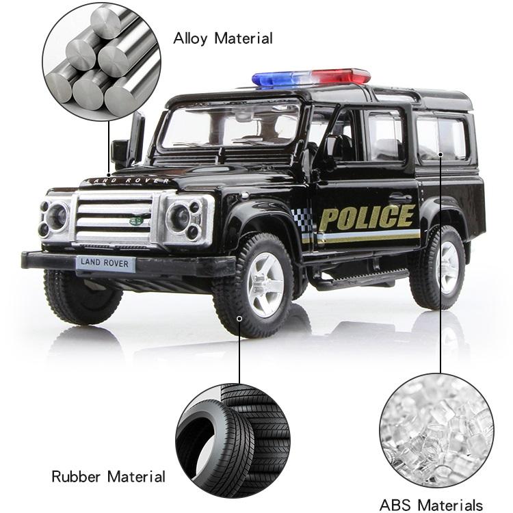 Police Car Series Volkswagen Mercedes Benz Dodge Lamborghini McLaren Ford Chevrolet Corvette Diecasts & Toy Vehicles RMZ City 1:36 Alloy Model