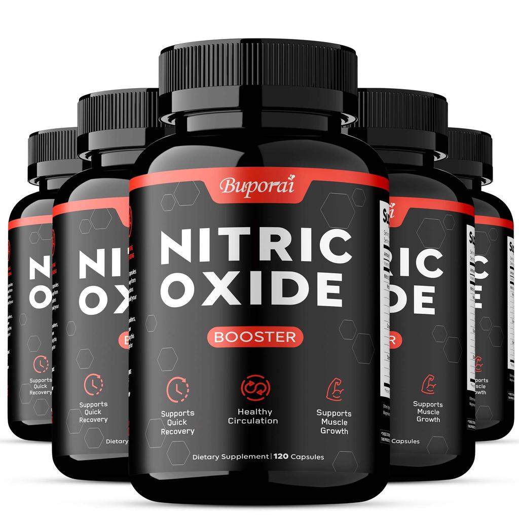 Buporai - Nitric Oxide Capsules - Sports Recovery - Muscle Health