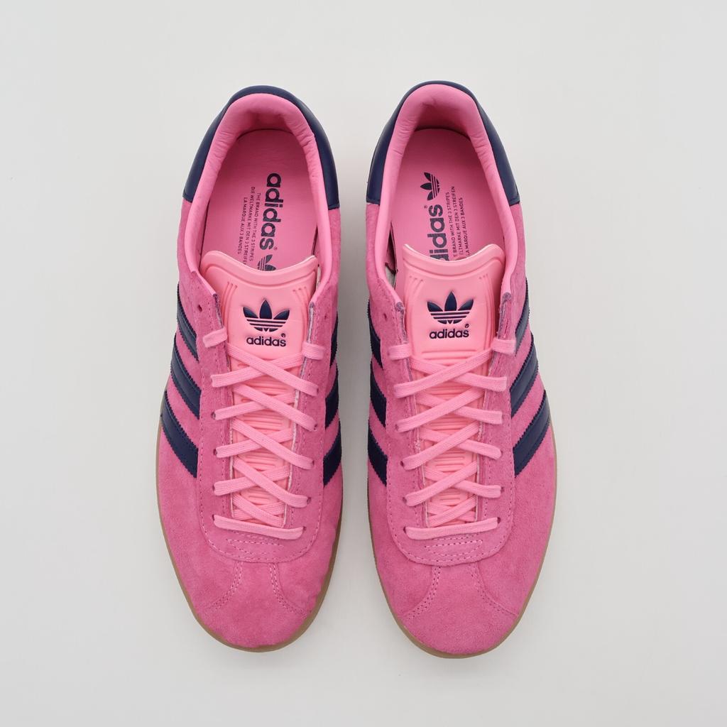 ID0846 adidas Originals Gazelle Low Розовый Bliss Темно-синий (Мужской)