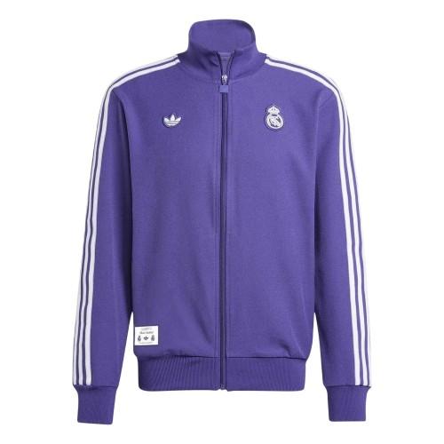 Adidas Mens Terrace Icons Real Madrid CF Tracksuit Top