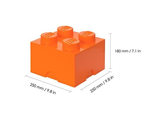 Ящик для хранения LEGO Brick 4 Ярко-оранжевый 40031760