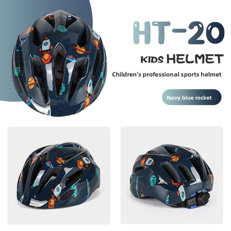 Cartoon Children's Helmet Roller Skating, Training Balance Car Skateboard Sports Helmet, Anti-collision Breathable Children's Half Helmet