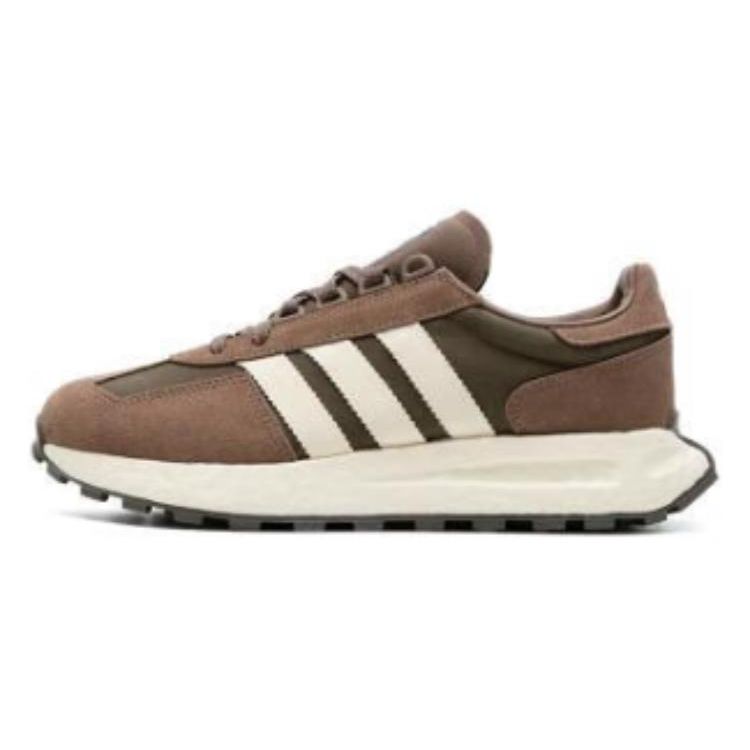 Adidas Originals Retropy E5 Comfortable Versatile Casual Shoes Men Sneakers Brown Beige IF3928