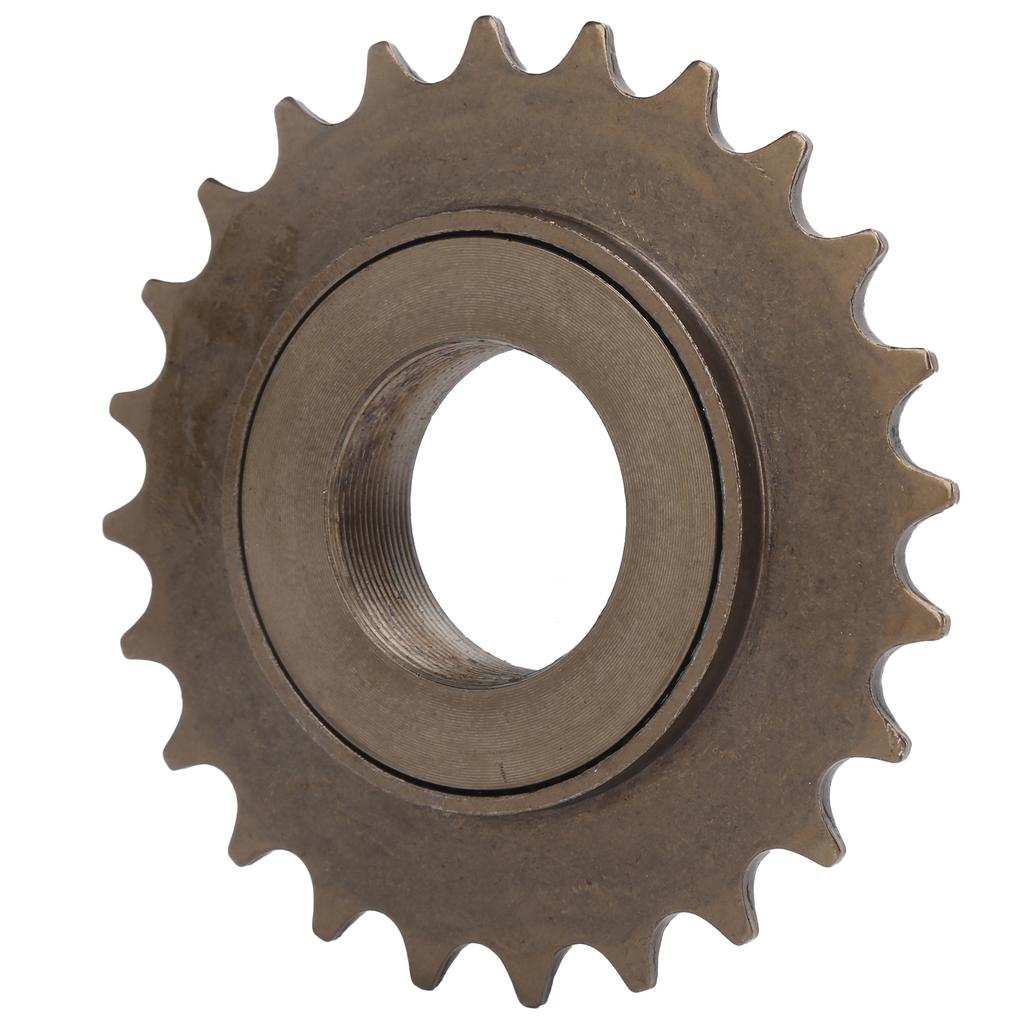 Bike Freewheel 24T Soft Sound Rotation Convenience Riding Wear Resisting Rust Proof Durable Cycling Accessory