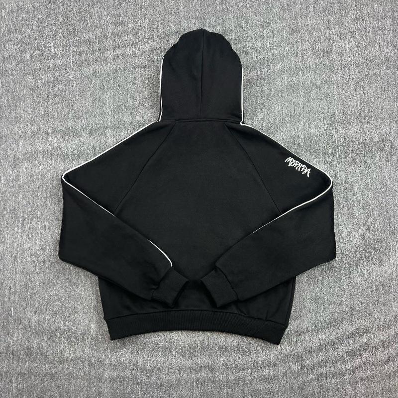 Унисекс худи Mertra: Зимняя куртка с пэчворком, рукавами летучая мышь, вышивкой, флисовой подкладкой, свободного кроя