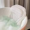 4D SPA Подушка 6 присосок для ванны Массажная подушка для ванны Поддержка шеи и спины Подголовник для ванной Нескользящая подушка