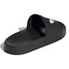 Adidas Adilette Lite Slide J Черно-белые детские кроссовки Core-Black Cloud-White EG8271