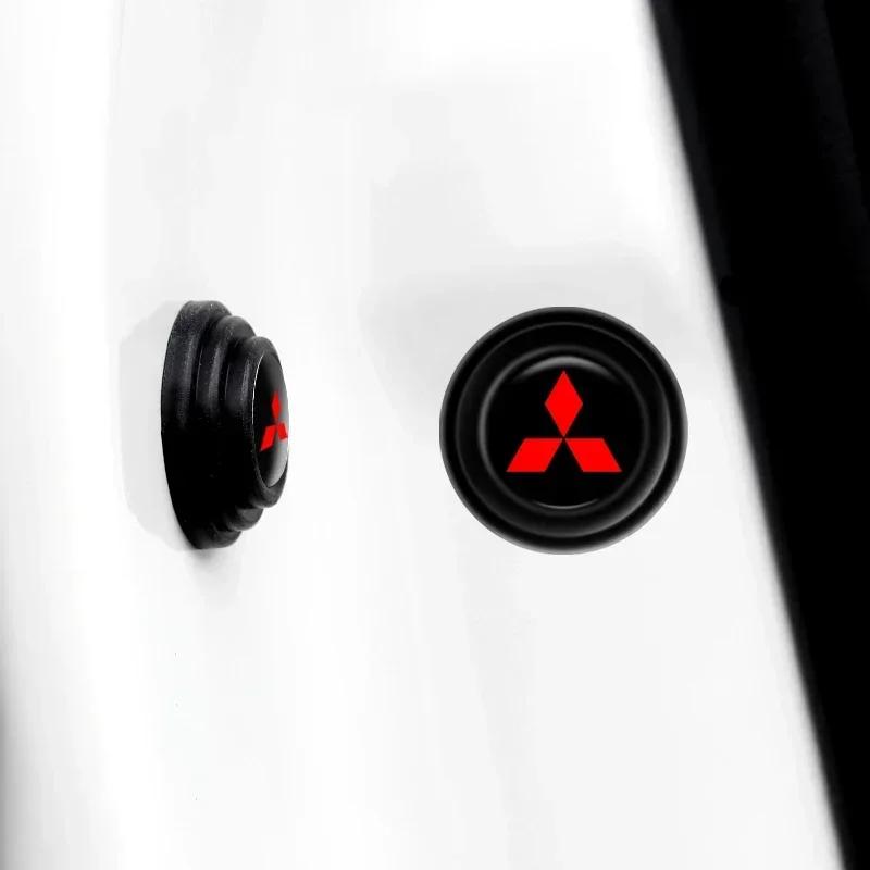 zjdf10 Luminous Car Door Shock Absorber Stickers for Mitsubishi Lancer Ex Mirage OTO ASX L300 Montero EVO Pajero Galant Accessories