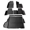 Smabee for Toyota Prius 2023-2026(not Fit Prime)TPE Car All-weather Floor Mats Trunk Pad Cargo Liner Interior Accessories Black