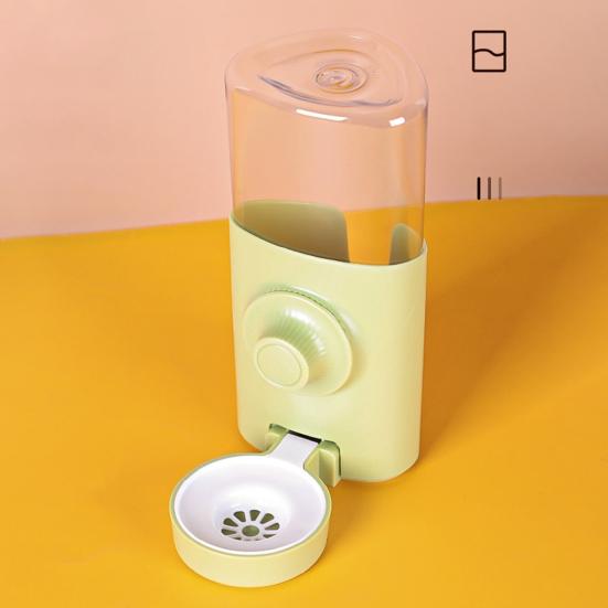 Кормушка для кроликов на 600 мл, большая емкость, подвесной автоматический фонтанчик для маленьких домашних животных