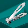 1 Pc Nail Clipper - Wide-Opening Jaws Sharp Nail Cutter Sturdy Stainless Steel Fingernail Clippers Toenail Clippers For Thick And Hard Nails