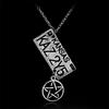 Fashion Jewelry Supernatural Dean License Plate Pendant Necklace New Fashion Vintage Necklace for Fans Souvenir Gift