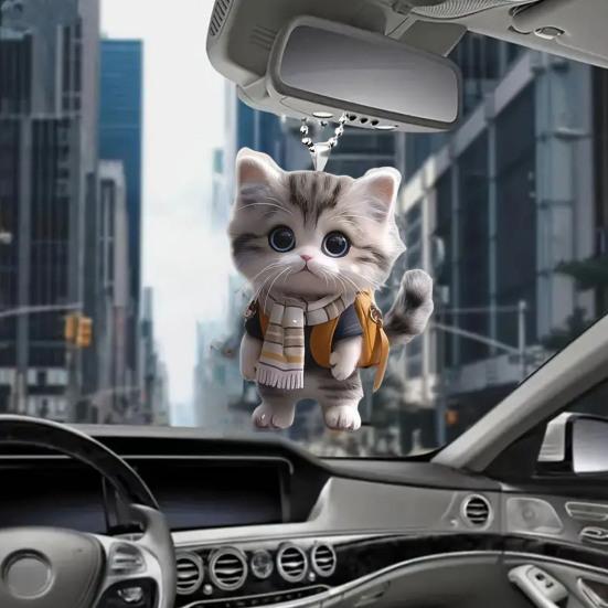 Идеальный подарок для тех, кто любит персонализировать свои рождественские украшения или как уникальный автомобильный аксессуар, прекрасное дополнение к вашим елочным украшениям, идея