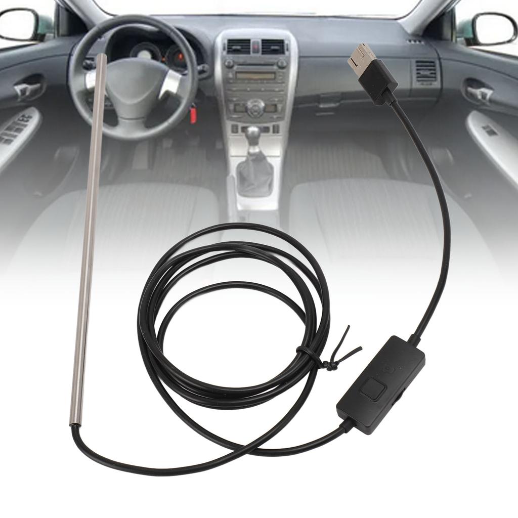 Industrial Borescope IP67 Waterproof 720P 3 in 1 USB Type C USB Endoscope with 6 LEDs for Phone Tablet 4.9ft