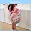 Fashionable Nylon Kids Backpack With Cute Animal Designs Breathable Lightweight School Bag For Boys And Girls