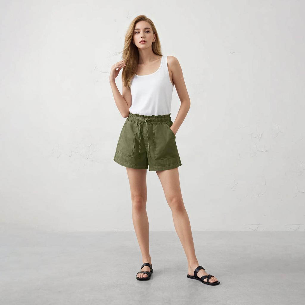 Women's Shorts With Pockets, Casual Shorts