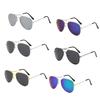 Trendy SunShade Glasses Unisex Eyeglasses Strong Metal Frame PC Lens Sun Protective Eyewear For Adult Unisex Daily Wear