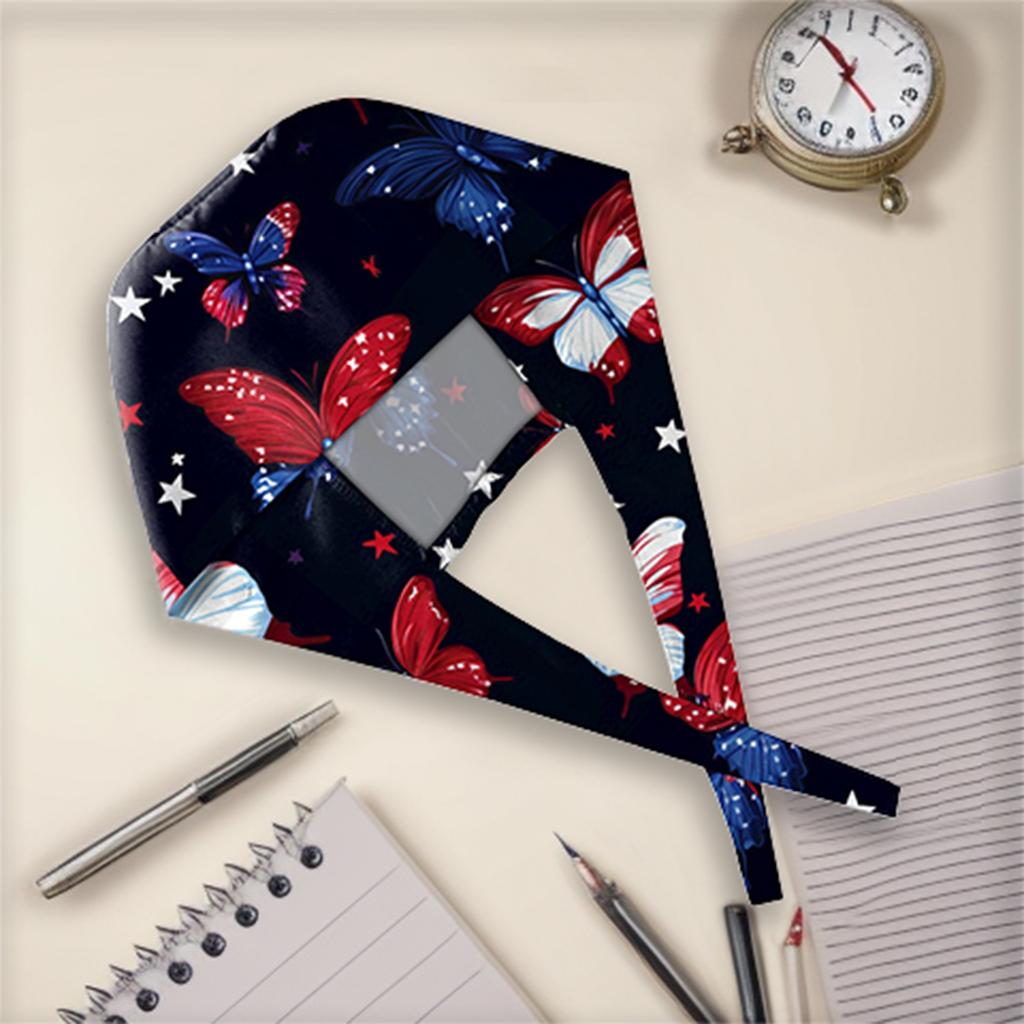 Модная рабочая шляпа с принтом Повседневная стираемая шляпа Сумка Кепка