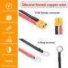 Кабель-переходник XT60 на кольцевой клеммный разъем 10AWG RC ESC Зарядное устройство Сторона питания для RC LiPo аккумулятора FPV Racing