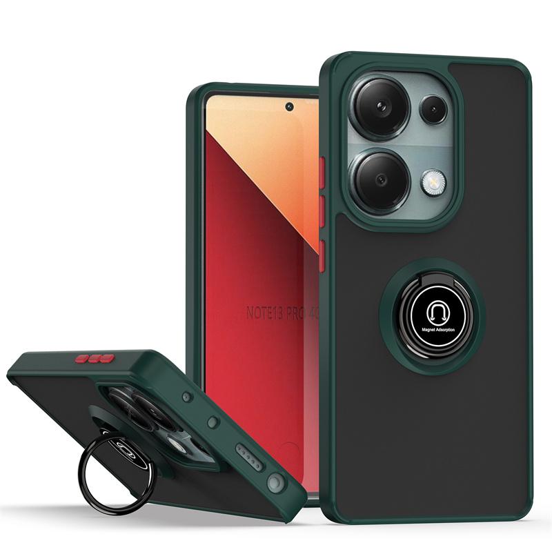 Чехол Armor Case для Xiaomi Redmi Note 13 Pro 5G Note 13 Pro+ Plus защитный чехол кольцо магнитный держатель подставка чехол Funda Capa