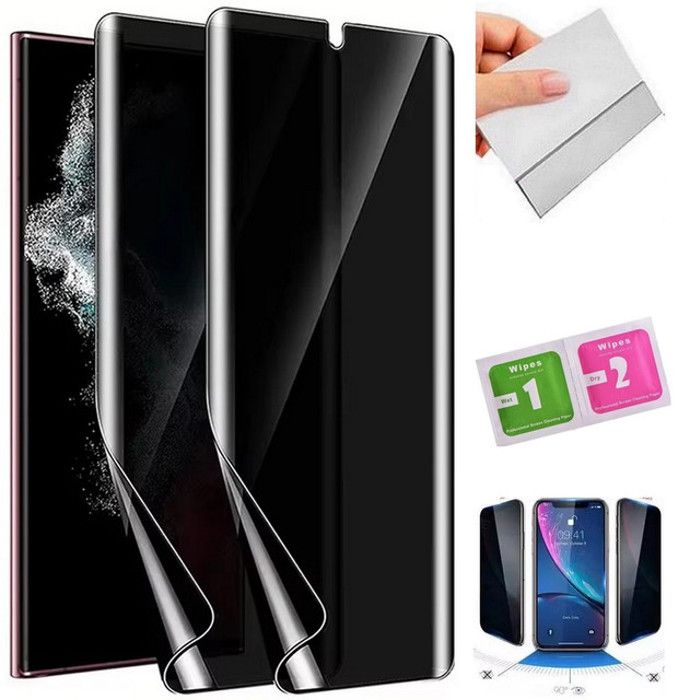 Film Protecteur - Anti-espion - Redmi Note 11 Pro+ 5G - Ultra-fin - Résistant aux rayures - Kit complet