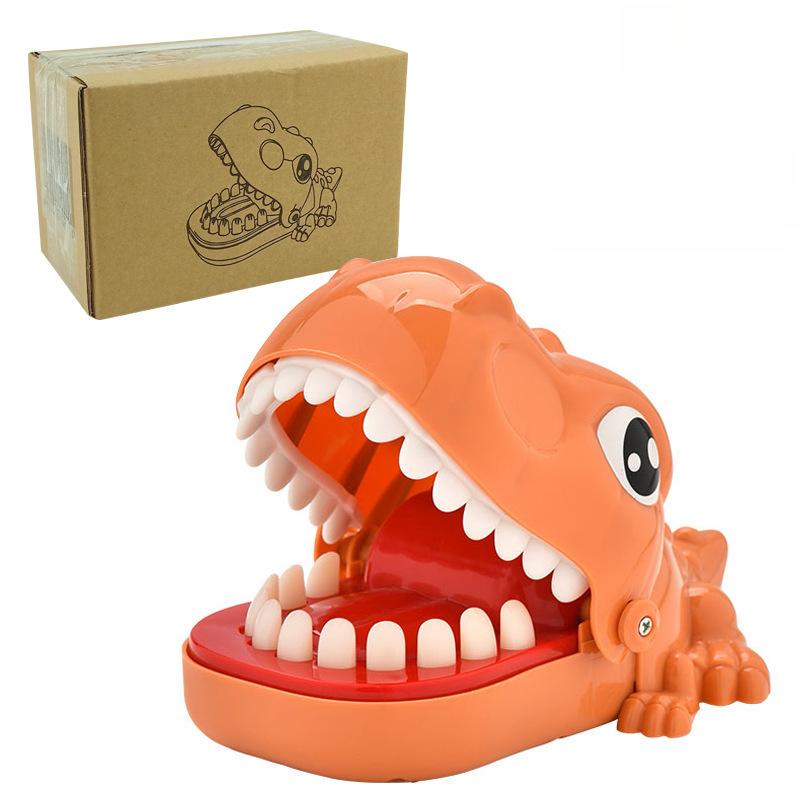 Детские игрушки-розыгрыши со звуком и светом «Крокодил» и «Акула», идеально подходящие для детей 4–6 лет