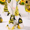 Sunflower Bumble Bee Gnome Scandinavian Honey Bee Elfs Home Decorative Plush Doll Figurines Faceless DollOrnament