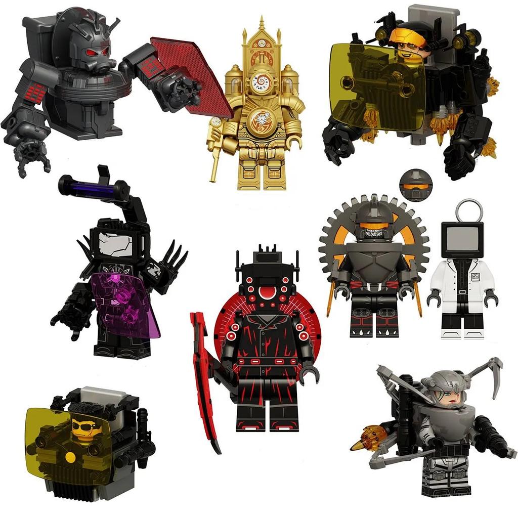 Игрушка конструктор Человек-туалет подарок