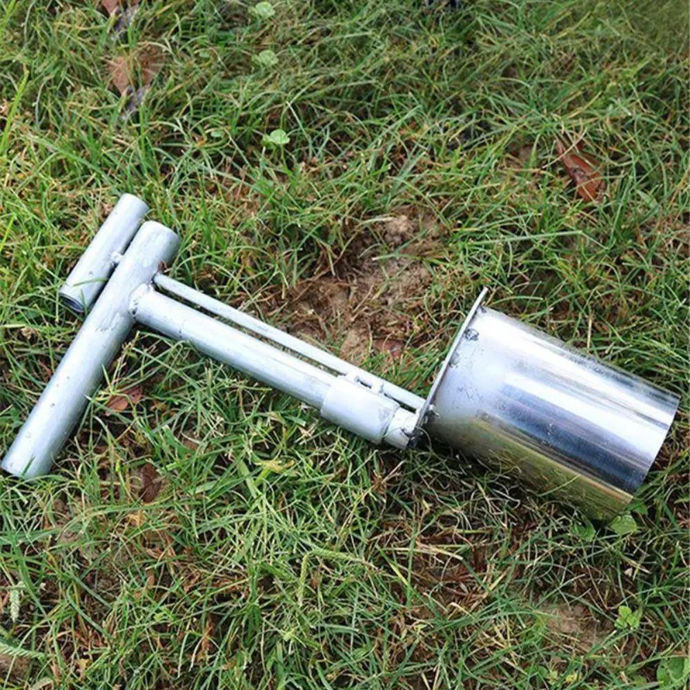 Handheld Planting Tool Durable Bulb Planter Tool Turf Insertion Tool Soil Sampler Gardening