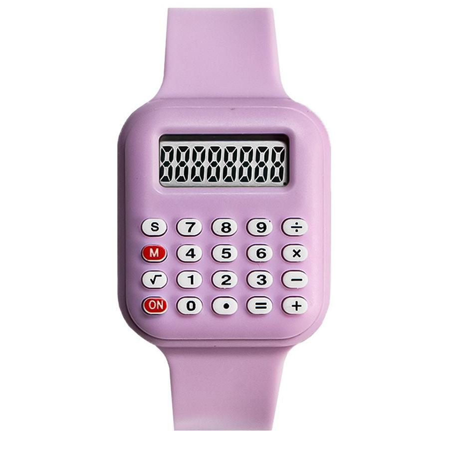 Creative Calculator Watch Cartoon LED Digital Kids Watch Fashion Sports Electronic Watch for Boys Girls Kids Student Gift Clock