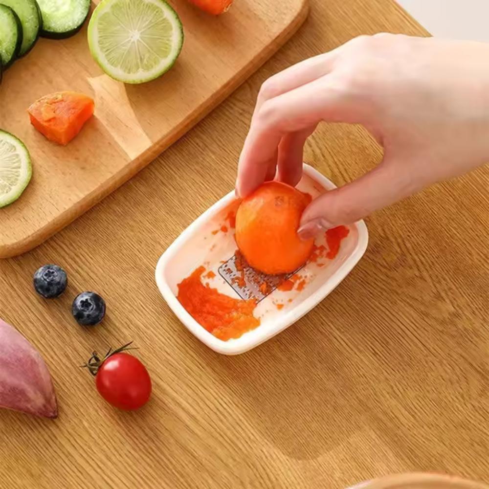 Ручная терка для имбиря и чеснока Кухонный инструмент Ручная шлифовальная пластина Для приготовления пасты и сока из имбиря и чеснока Домашний кулинарный аксессуар