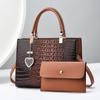 New Handbag Crocodile Print High-grade Sense Large Capacity To Send Mom Crossbody Killer Bag
