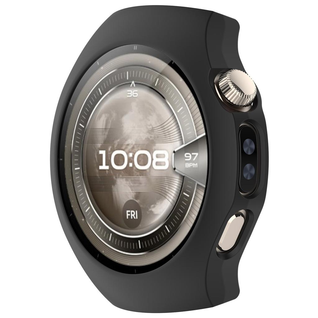 For Huawei Watch 5 46mm Case Half-Wrapped Hollow Hard PC Watch Cover