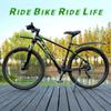 RBRL Mountain Bike Lengthen Widen Fender Durable Mudguards 26 27.5 29 Adjustable Bicycle Anti Shake Wings Set Mtb Ass