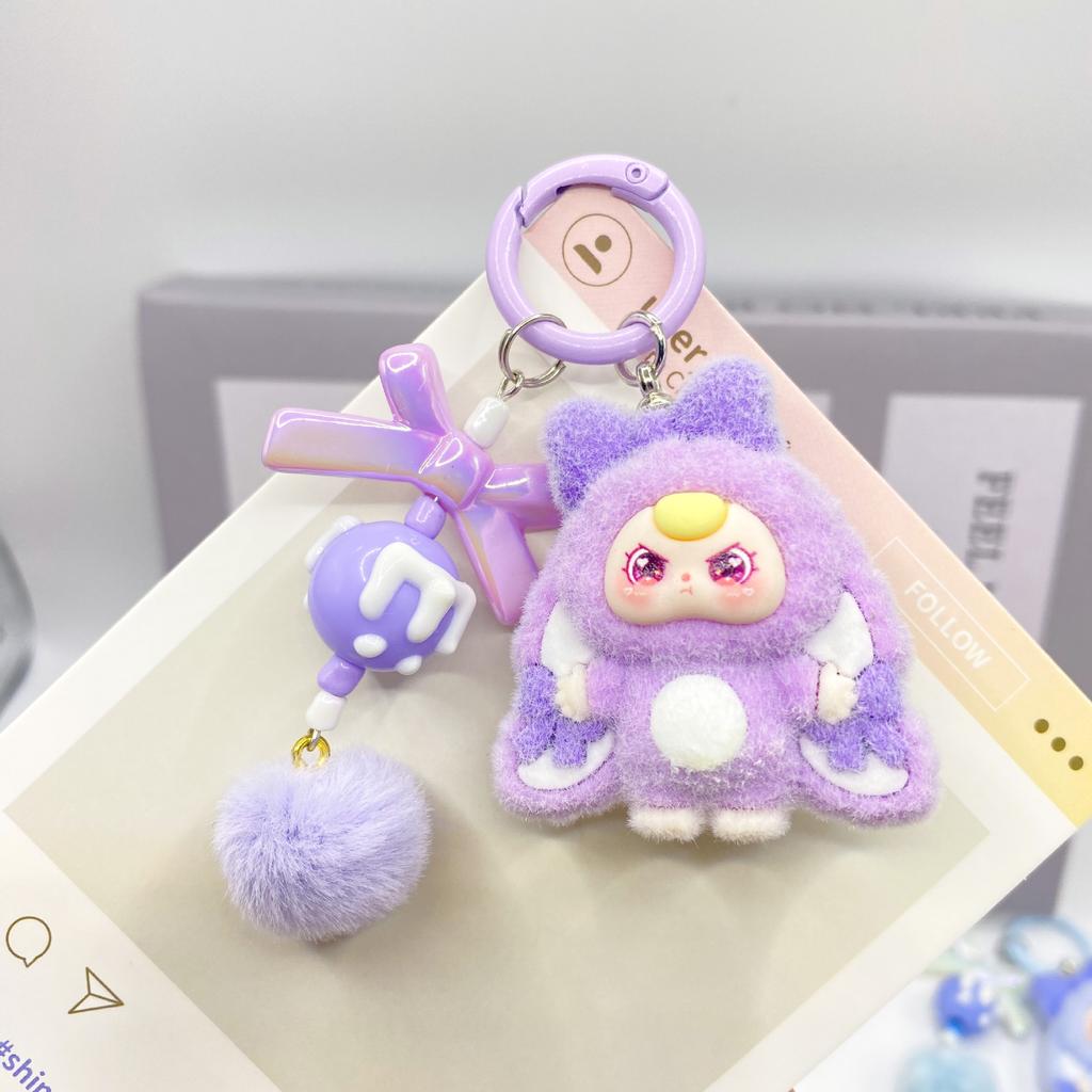 3D Мультяшный Милый Мини Плюшевый Брелок Кукла Подвеска для Сумки Украшение Креативная Подвеска