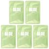 Aloe Soothing Sheet Mask Set, 5 Sheets, 33 Ml (1.11 Fl Oz) Each
