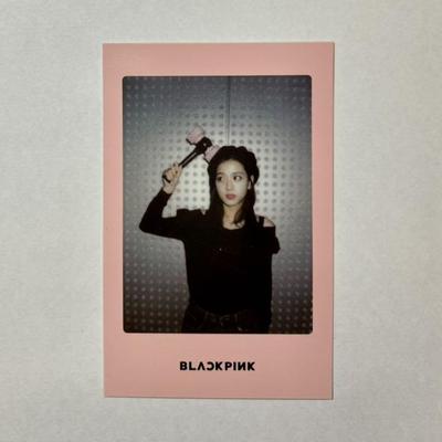 [Б/У] BLACKPINK Джису Торговая карточка Версия лайтстика 1 Лайтстик Первое поколение Ранняя