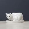 With Tray Cat Flower Vase With Drainage Hole Kitten Vase Container Ceramic Flower Pot  Bonsai