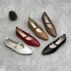 New Pointed-toe Single-toe Flat Simple and Versatile Women's Shoes
