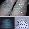 New Holographic Reflective Star Shoelaces, Double-Sided Reflective, High Brightness, Suitable for Sports Shoes and  Shoes