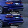 Для Ford Mondeo Fusion 2013 2014 2015 2016 2017 2018 светодиодные фонари заднего бампера с отражателем, предупреждающие о торможении, динамические указатели поворота, 12 В
